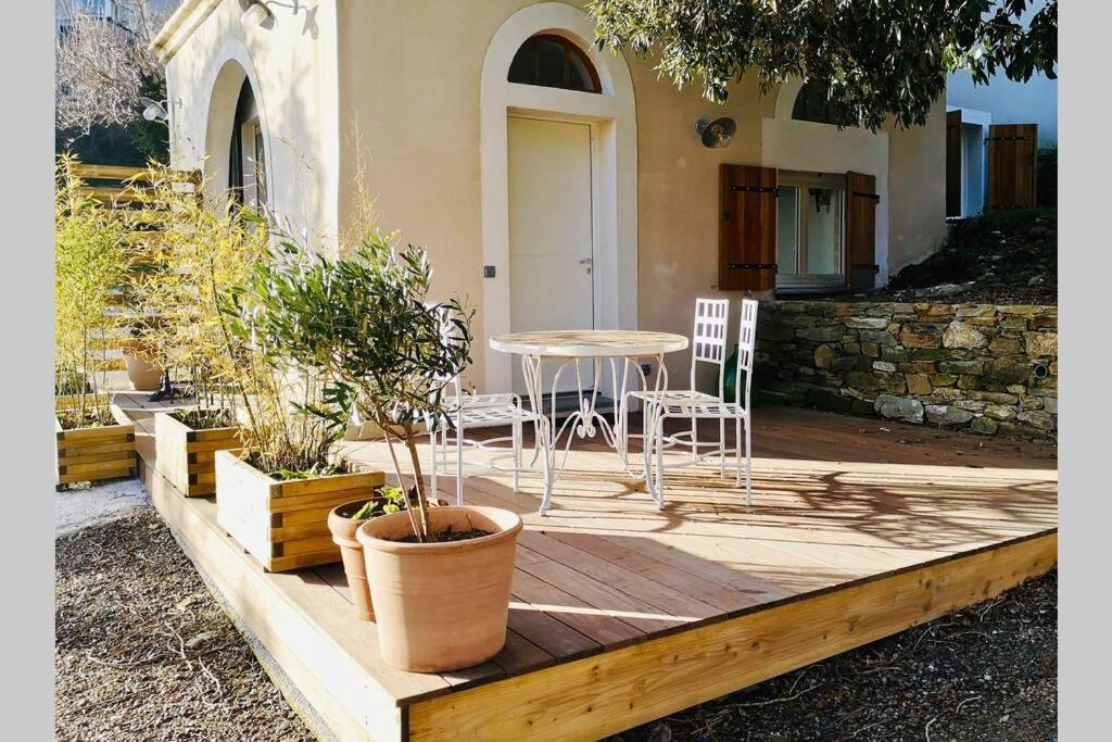 Gîte indépendant dans villa entre mer et maquis Sisco Extérieur photo