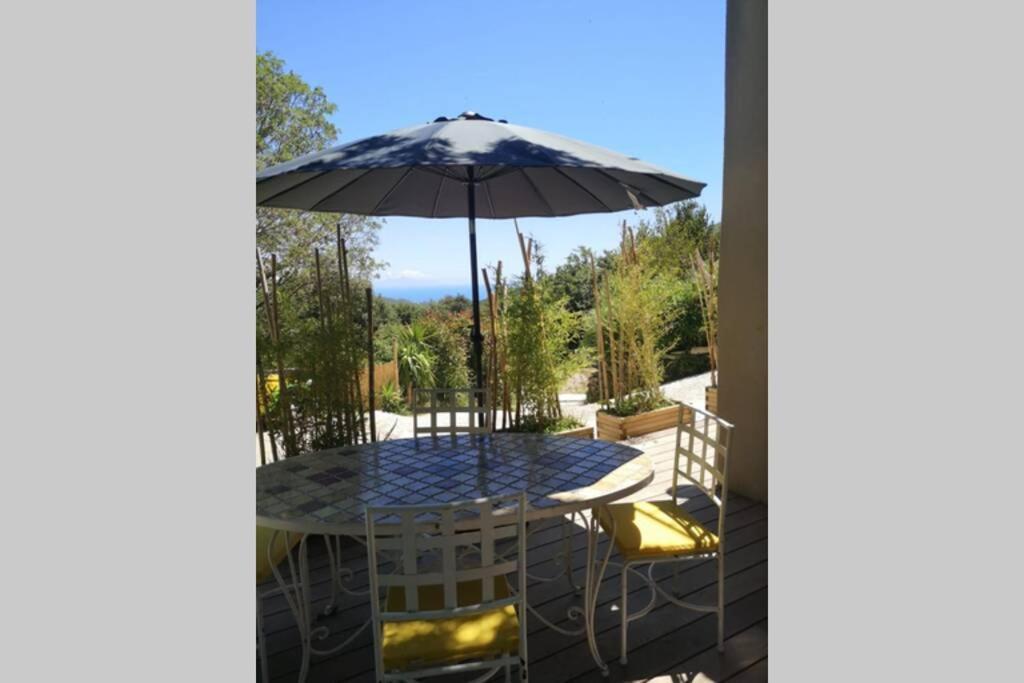 Gîte indépendant dans villa entre mer et maquis Sisco Extérieur photo